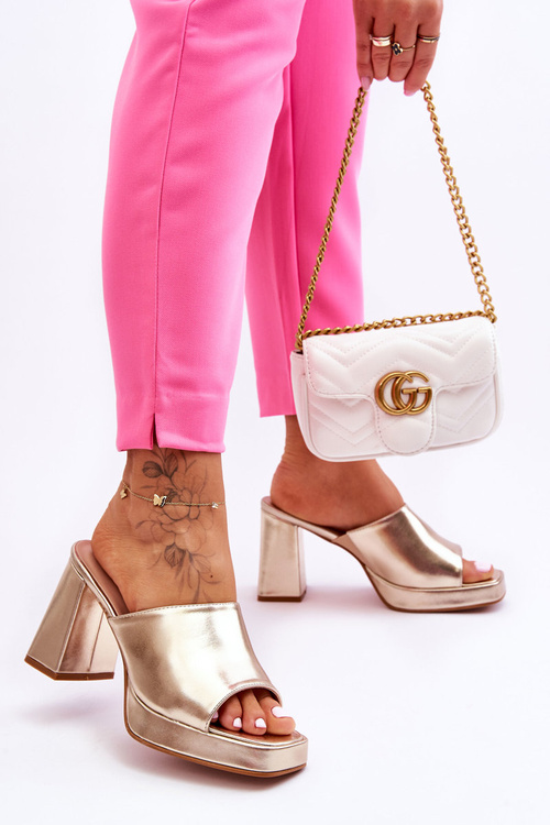 Kožené podpätky zlatých životov