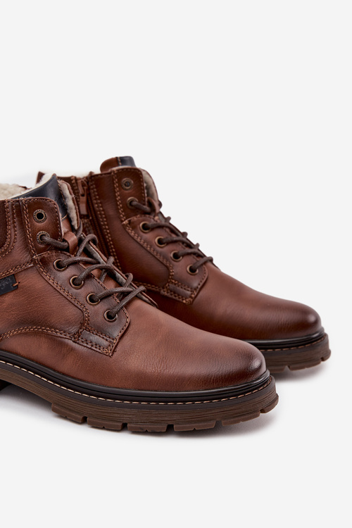 Pánske izolované topánky Wrangler 20253034.JCU Hnedé