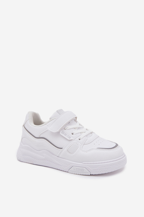 Dětské tenisky na suchý zip Big Star SS374042 Bílé