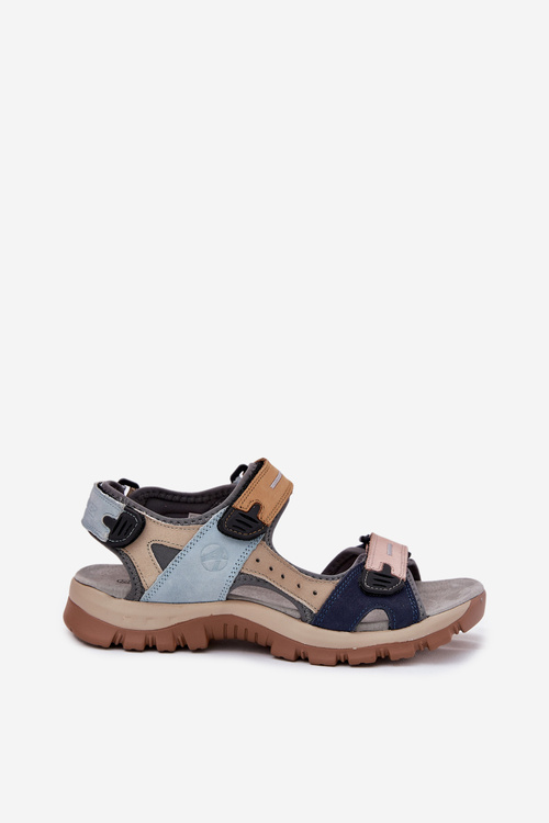 Dámské Kožené Sportovní Sandály Artiker 54C1294 Multikolor