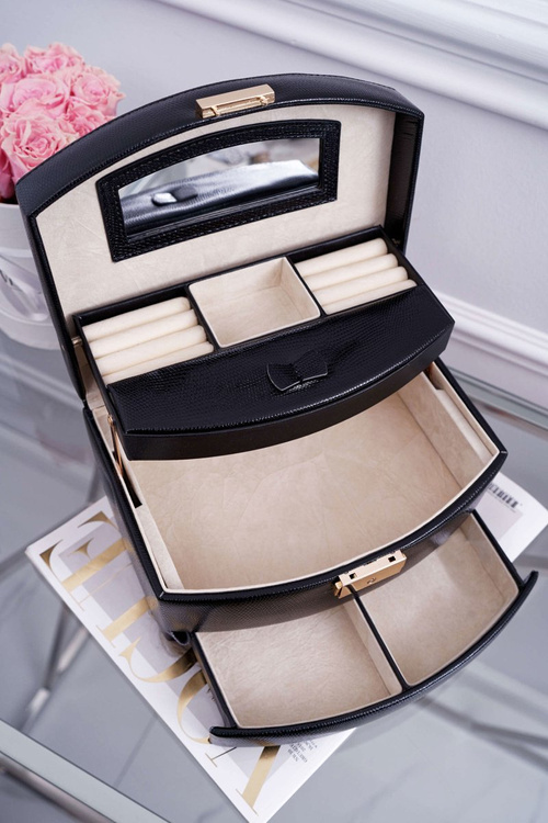 Dámská Šperkovnice NOBO černá NBOX-I00-C020