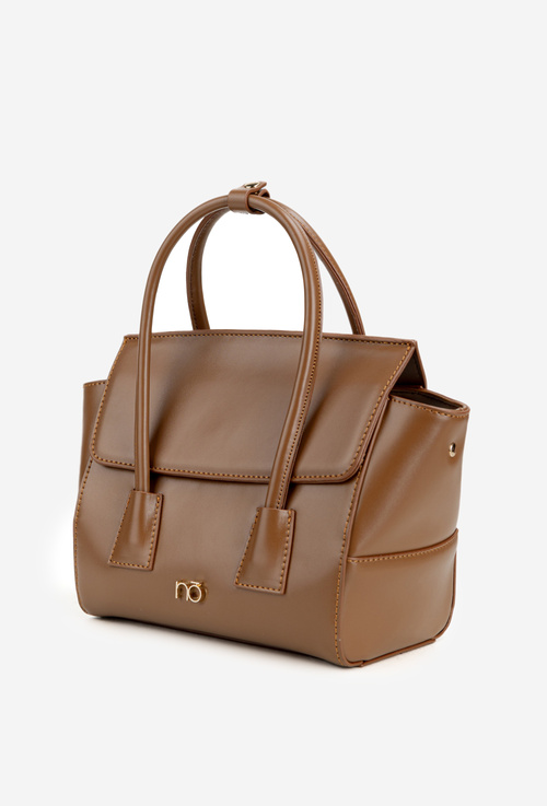 Malá taška kufrík NOBO BAG5800-M17 svetlo hnedá