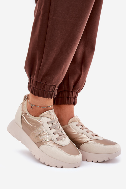 Dámske Športové Topánky Na Platforme Vinceza 58510 Zlaté