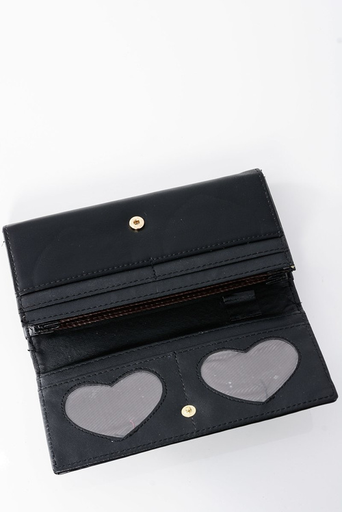 Krásne ženské čierne portfólio pre Bigiel Gładrzask