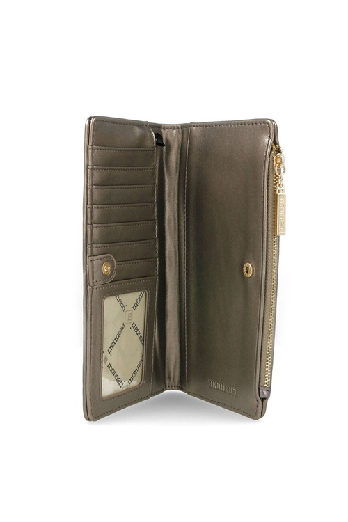 Dámská Peněženka MONNARI PUR0010-019 Prošívaná Kovová