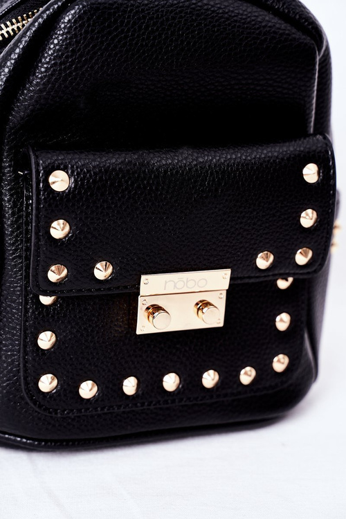 Dámsky kožený batoh NOBO K4110 Čierna