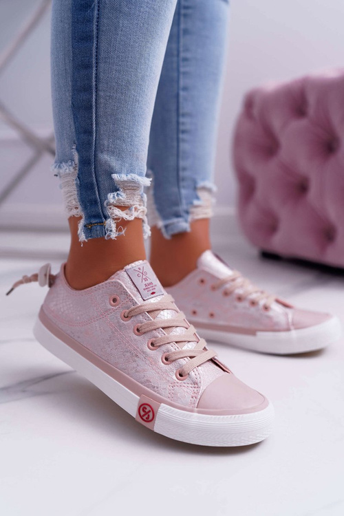 Dámské tenisky Cross Jeans růžové DD2R4058