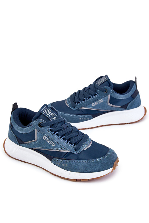 Pánske športové topánky Veľká hviezda KK174022 NAVY BLUE