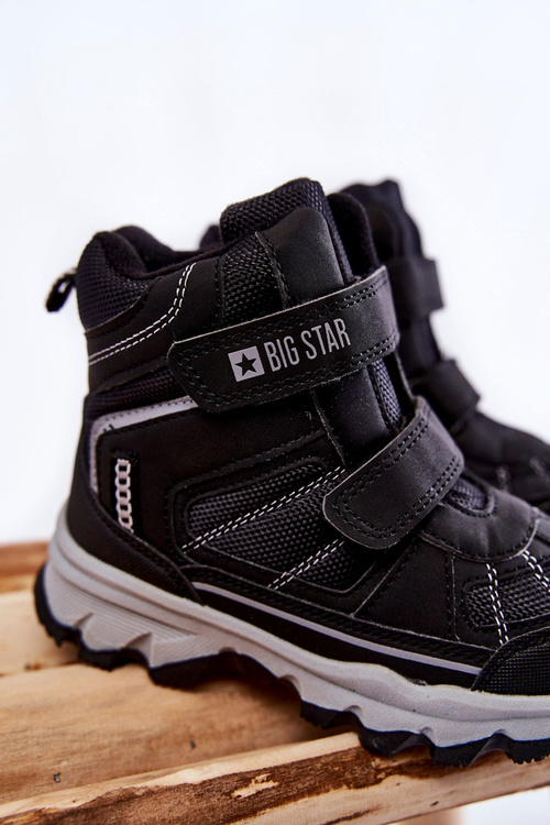 Dětská Trapery Memory Foam Big Star KK374157 Černe