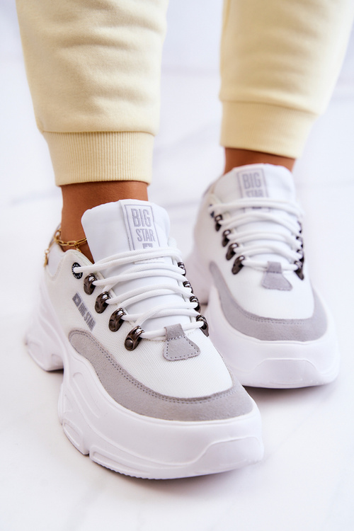 Dámská Sportovní Obuv Sneakers Big Star JJ274A220 Bílá