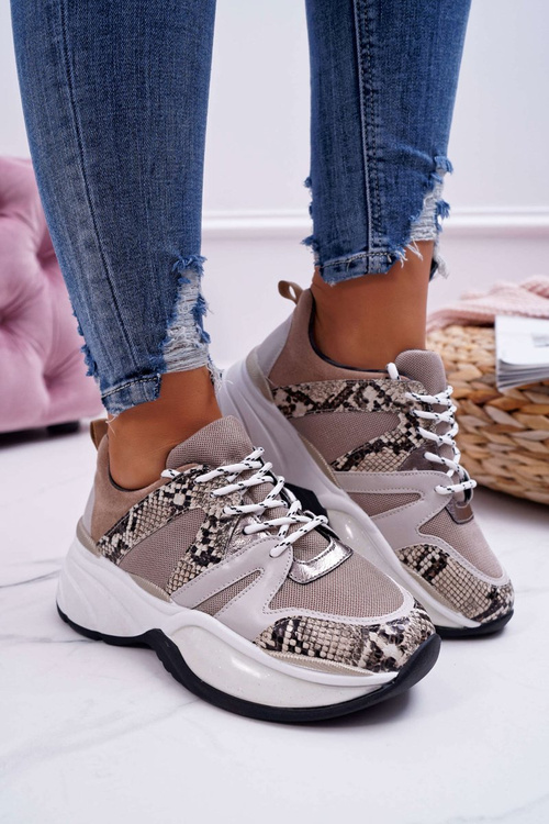 Dámská Sportovní Obuv béžové Larey