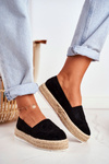 Dámské Espadrilky Černé Febi