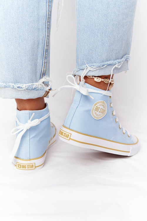 Dámské Vysoký Tenisky Big Star HH274449 Tmavě