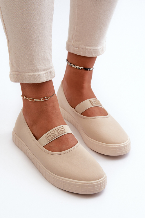 Dámské tenisky Big Star NN274602 béžové