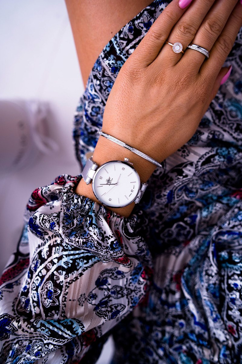 Dámske hodinky Michael John Srebrny Norsen