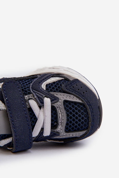 Dětské Sportovní Boty Tenisky Na Suchý Zips Modré Rulagia