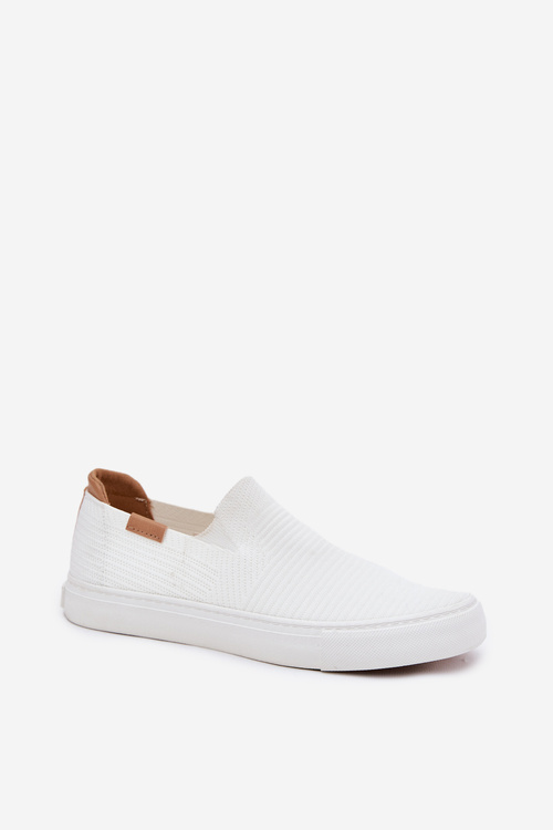 Dámske Slip-On Tenisky Big Star RR274717 Bielé
