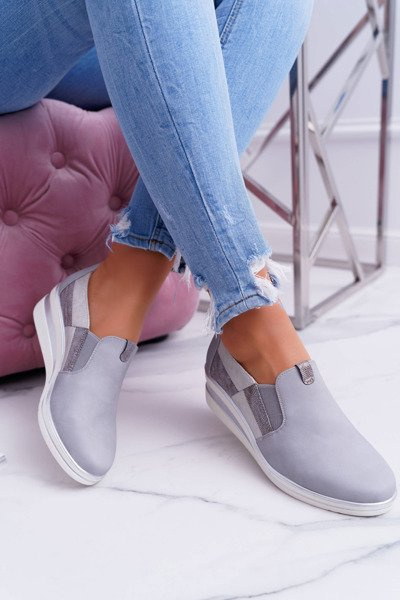 Women's Polobotky Slip On Sergio Leone PB231 Šedé Sparten