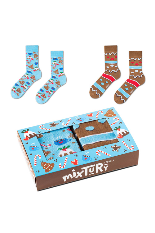 Sada ponožek Zooxy mixTURY Perník 2 Pairs