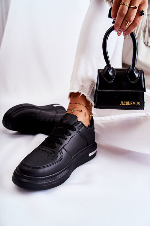 Klasické kožené sportovní boty Černá Jennys