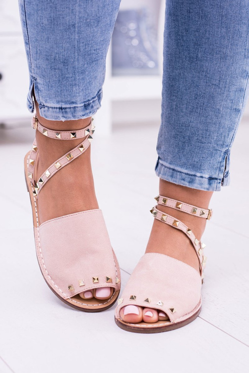 Lu Boo Růžové Sandály Pari