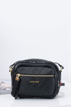 Women's Handbag Quilted Black Bag