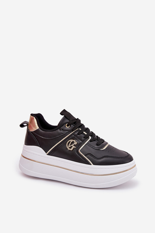 Dámské Sportovní Boty Na Platformě Černé Caldeno