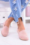 Espadrilles Dámske tenisky Estelle práškovú ružovú farbu