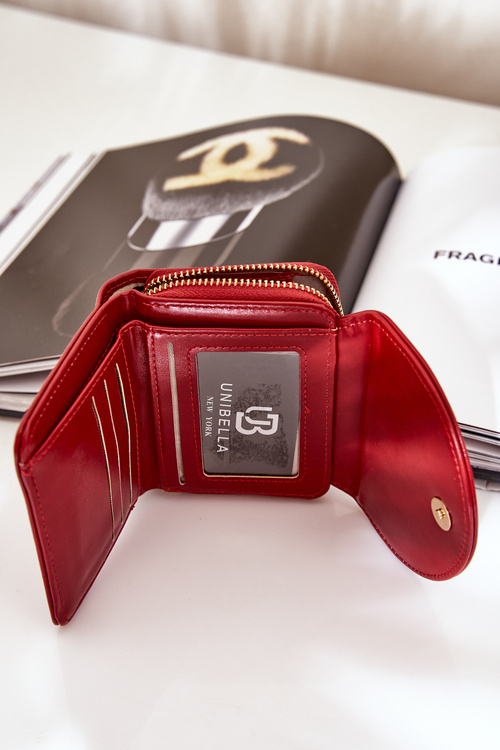 Dámská Peněženka Z Eko Kůže Červená Congaia