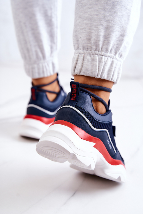 Dámske športové topánky Veľká hviezda JJ274A117 NAVY BLUE