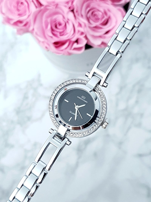 Dámské hodinky Giorgio & Dario S zirkony Get stříbrný