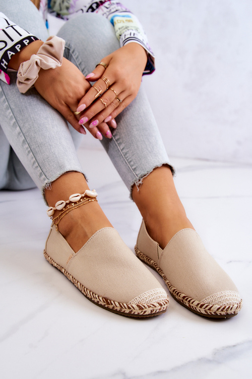 Espadrilles ISPANE Big Star JJ274899 BEIGE