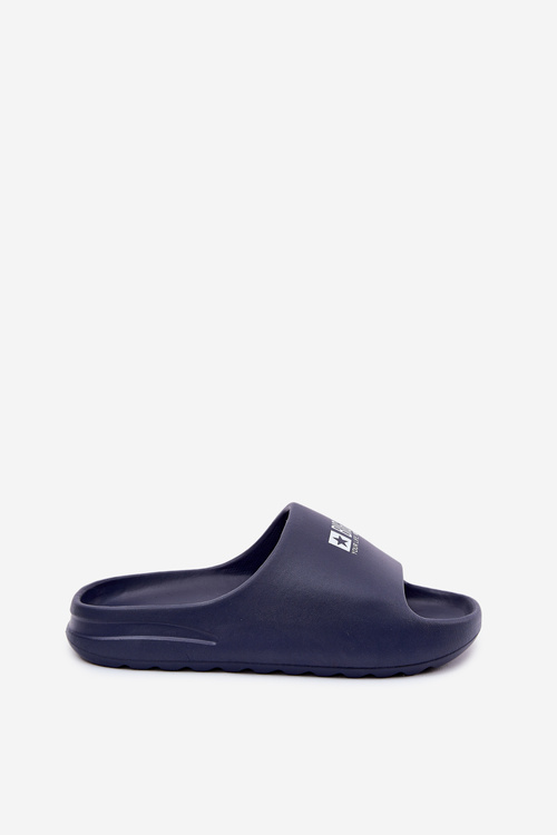 Pánske Pěnové Sandále S Logom Big Star RR174A014 Tmavomodré