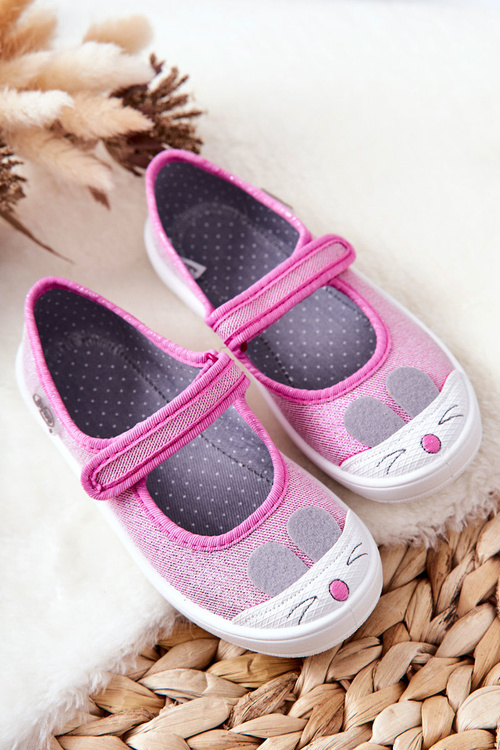 Ballerina Papcie Befado Rabbit 208x045 Pink
