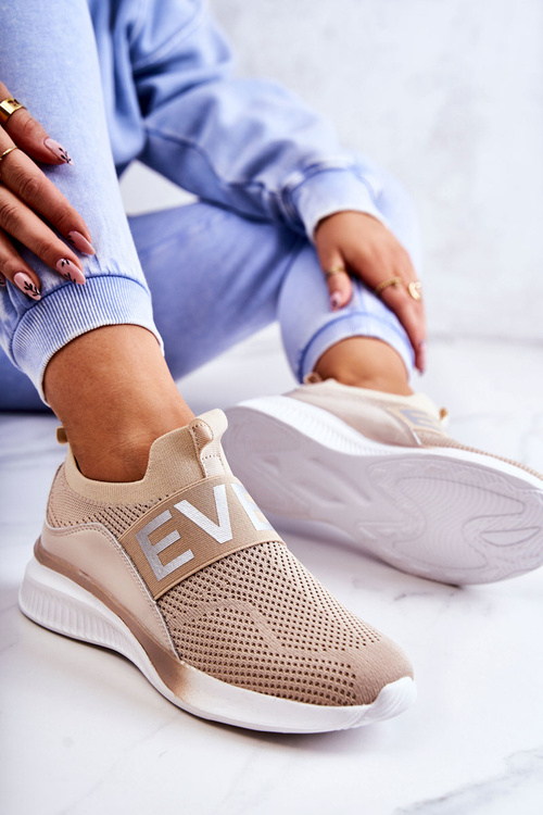 Dámská sportovní obuv nazouvací béžová Lorane