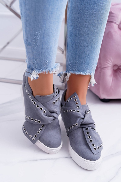 Dámská obuv sneakers Šedé LU BOO Margo