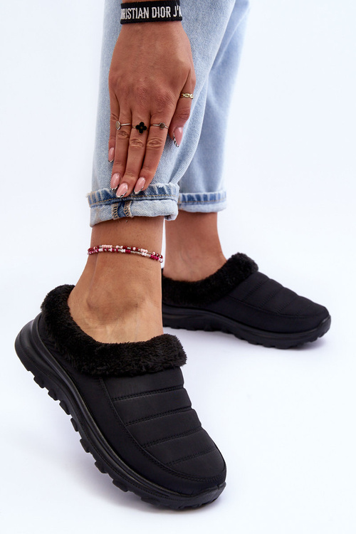 Slocked Low Snow topánky čierna olwina