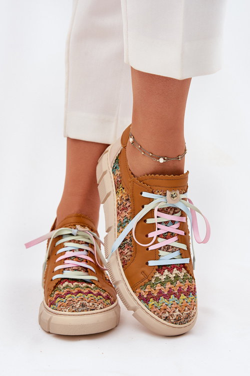 Dámske Kožené Poltopánky Maciejka 05850-29 Viacfarebné