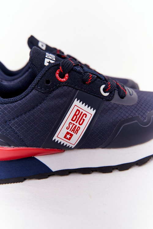 Detská športová topánka Pamäť pena Veľká hviezda HH374171 NAVY BLUE