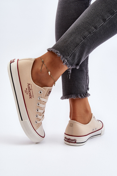 Dámske tenisky Big Star NN274236 béžové