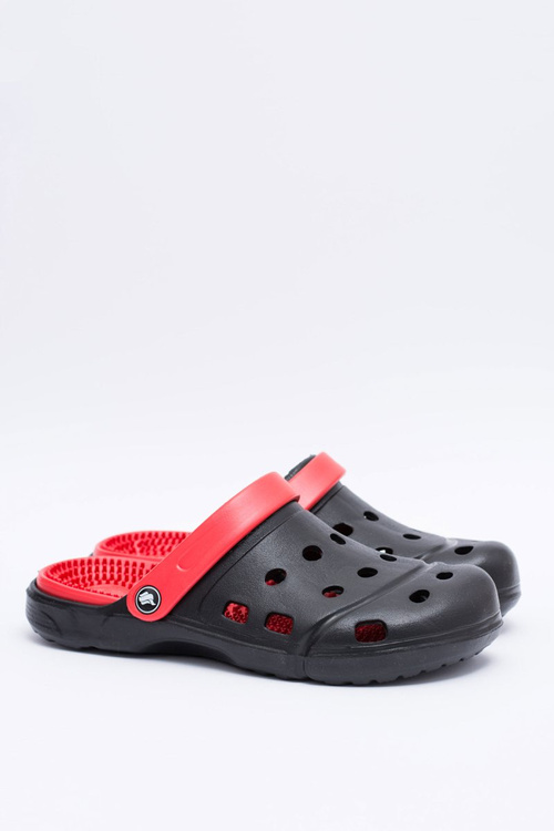 Pánské klasické nazouváky Kroksy EVA Černe