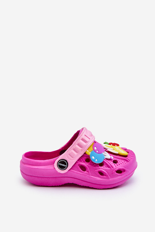 Dětské pěnové lehké sandály Crocs Fuchsie Sweets