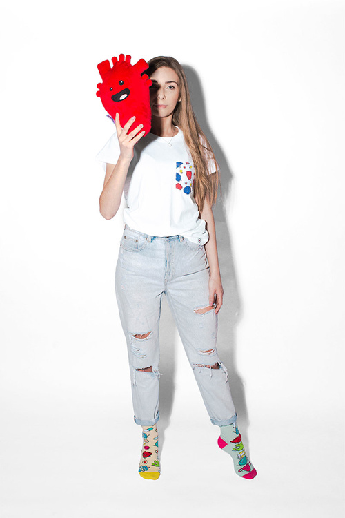 Sada ponožek Zooxy mixTURY orgány 2 Pairs