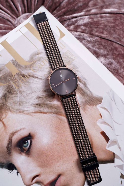 Dámske GG Luxe Watch Black Fiber