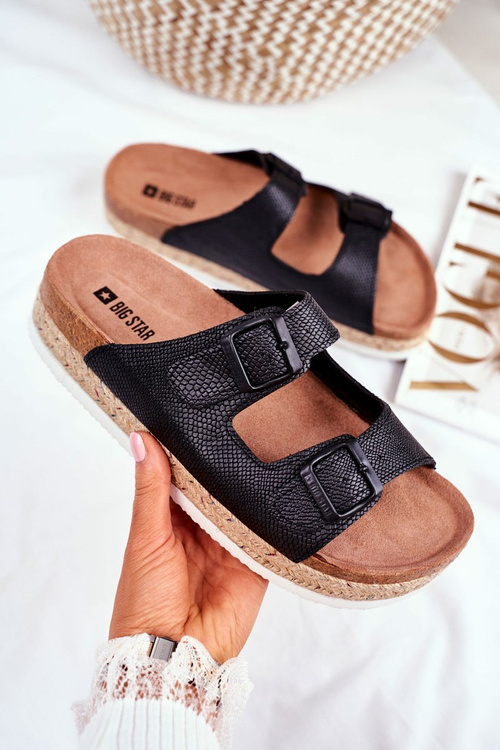 Dámska veľká hviezda Black FF274664