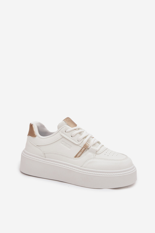 Dámske Sneakers Na Platforme Big Star SS274359 Biele