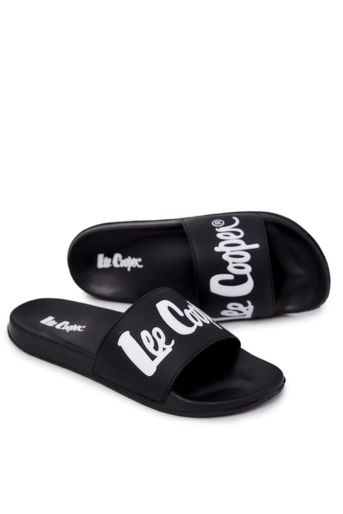 Pánské pantofle Lee Cooper LCW-22-42-1005 Černé