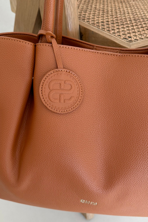 Veľká dámska taška Shopper Big Star SS574006 Camel