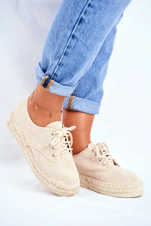 Dámské Espadrilky Béžové Sonya