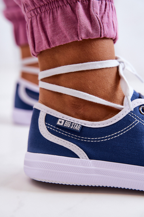 Dámské Tenisky BIG STAR W274834 Námořnická modrá